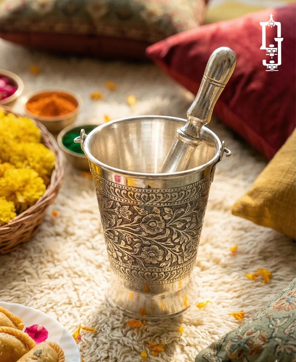 Festive Tumbler & Spoon Set